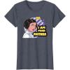image:imageStar Wars Princess Leia I Am Your Mother Pop Color TShirtHeather Blue