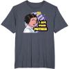 image:imageStar Wars Princess Leia I Am Your Mother Pop Color TShirtHeather Blue