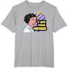 image:imageStar Wars Princess Leia I Am Your Mother Pop Color TShirtHeather Grey