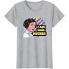 image:imageStar Wars Princess Leia I Am Your Mother Pop Color TShirtHeather Grey