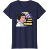 image:imageStar Wars Princess Leia I Am Your Mother Pop Color TShirtNavy Blue