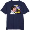 image:imageStar Wars Princess Leia I Am Your Mother Pop Color TShirtNavy Blue