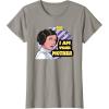 image:imageStar Wars Princess Leia I Am Your Mother Pop Color TShirtSlate Grey