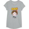 image:imageStar Wars Princess Leia Rebel Mom Mothers Day TShirt TShirtHeather Grey