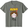 image:imageStar Wars Princess Leia Rebel Mom Mothers Day TShirt TShirtOlive Heather
