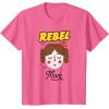 image:imageStar Wars Princess Leia Rebel Mom Mothers Day TShirt TShirtPink Heather