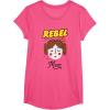 image:imageStar Wars Princess Leia Rebel Mom Mothers Day TShirt TShirtPink Heather