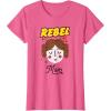 image:imageStar Wars Princess Leia Rebel Mom Mothers Day TShirt TShirtPink Heather