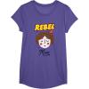 image:imageStar Wars Princess Leia Rebel Mom Mothers Day TShirt TShirtPurple Heather