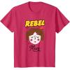 image:imageStar Wars Princess Leia Rebel Mom Mothers Day TShirt TShirtRed Heather