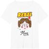 image:imageStar Wars Princess Leia Rebel Mom Mothers Day TShirt TShirtWhite