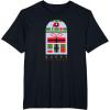 image:imageStar Wars R2D2 Nordic Print Happy Holidays Christmas TShirtBlack