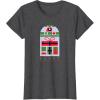 image:imageStar Wars R2D2 Nordic Print Happy Holidays Christmas TShirtDark Heather Grey