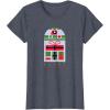 image:imageStar Wars R2D2 Nordic Print Happy Holidays Christmas TShirtHeather Blue