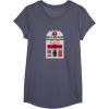 image:imageStar Wars R2D2 Nordic Print Happy Holidays Christmas TShirtHeather Blue