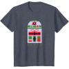image:imageStar Wars R2D2 Nordic Print Happy Holidays Christmas TShirtHeather Blue