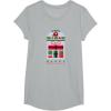 image:imageStar Wars R2D2 Nordic Print Happy Holidays Christmas TShirtHeather Grey