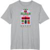 image:imageStar Wars R2D2 Nordic Print Happy Holidays Christmas TShirtHeather Grey