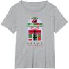 image:imageStar Wars R2D2 Nordic Print Happy Holidays Christmas TShirtHeather Grey