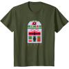 image:imageStar Wars R2D2 Nordic Print Happy Holidays Christmas TShirtOlive Green