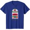 image:imageStar Wars R2D2 Nordic Print Happy Holidays Christmas TShirtRoyal Blue