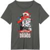 image:imageStar Wars R2D2 Seasons Greetings Droids Holiday TShirtAsphalt Grey