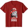 image:imageStar Wars R2D2 Seasons Greetings Droids Holiday TShirtCranberry Red
