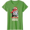 image:imageStar Wars R2D2 Seasons Greetings Droids Holiday TShirtGrass Green