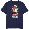 image:imageStar Wars R2D2 Seasons Greetings Droids Holiday TShirtNavy Blue