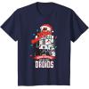image:imageStar Wars R2D2 Seasons Greetings Droids Holiday TShirtNavy Blue