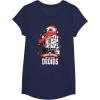 image:imageStar Wars R2D2 Seasons Greetings Droids Holiday TShirtNavy Blue
