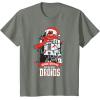 image:imageStar Wars R2D2 Seasons Greetings Droids Holiday TShirtOlive Heather