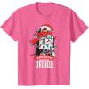 image:imageStar Wars R2D2 Seasons Greetings Droids Holiday TShirtPink Heather