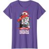 image:imageStar Wars R2D2 Seasons Greetings Droids Holiday TShirtPurple Heather