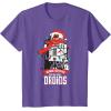image:imageStar Wars R2D2 Seasons Greetings Droids Holiday TShirtPurple Heather