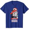 image:imageStar Wars R2D2 Seasons Greetings Droids Holiday TShirtRoyal Blue