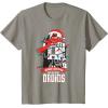 image:imageStar Wars R2D2 Seasons Greetings Droids Holiday TShirtSlate Grey