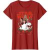 image:imageStar Wars Rebel Choir Funny Holiday TShirtCranberry Red