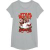 image:imageStar Wars Rebel Choir Funny Holiday TShirtHeather Grey