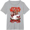 image:imageStar Wars Rebel Choir Funny Holiday TShirtHeather Grey