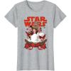 image:imageStar Wars Rebel Choir Funny Holiday TShirtHeather Grey