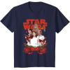 image:imageStar Wars Rebel Choir Funny Holiday TShirtNavy Blue