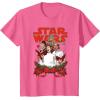image:imageStar Wars Rebel Choir Funny Holiday TShirtPink Heather