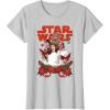 image:imageStar Wars Rebel Choir Funny Holiday TShirtSilver Grey