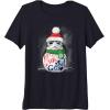 image:imageStar Wars Stormtrooper Up to Snow Good Funny Holiday Premium Triblend TShirtNavy Blue