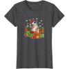 image:imageStar Wars The Force Awakens Christmas BB8 Full Of Presents TShirtDark Heather Grey