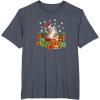 image:imageStar Wars The Force Awakens Christmas BB8 Full Of Presents TShirtHeather Blue