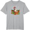 image:imageStar Wars The Force Awakens Christmas BB8 Full Of Presents TShirtHeather Grey