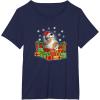 image:imageStar Wars The Force Awakens Christmas BB8 Full Of Presents TShirtNavy Blue