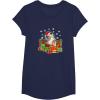 image:imageStar Wars The Force Awakens Christmas BB8 Full Of Presents TShirtNavy Blue
